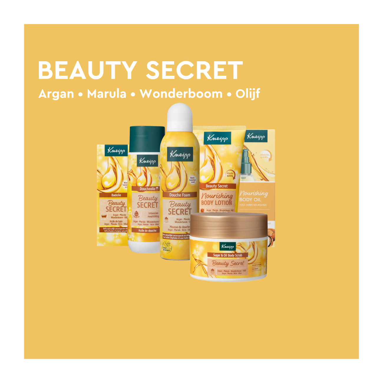 Beauty Secret collectie producten